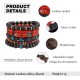 4 Sets Braided Leather Bracelets For Men Women Multilayered Viking Tribal Bracelets Beads Hemp Faux Leather Wristbands Punk Adjustable 4 Sets Braided Leather Bracelets For Men Women Multilayered Viking Tribal Bracelets Beads Hemp Faux Leather Wristbands Punk Adjustable
